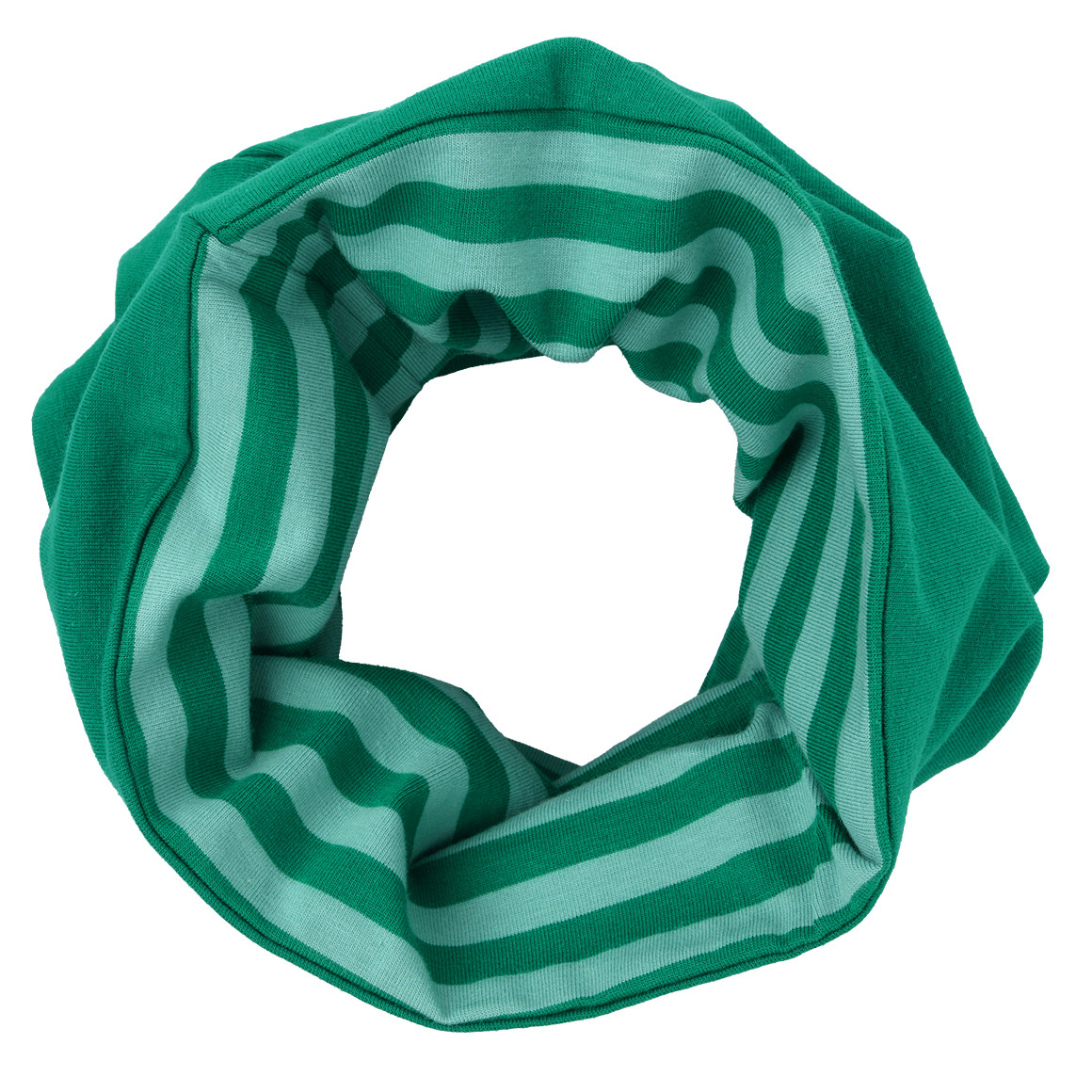 Topolino Jungen Snood mit Feuerwehr-Print grün