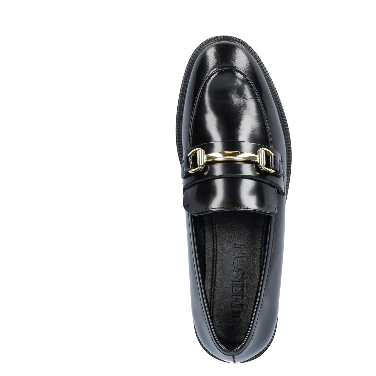 dames loafer Nelson Zwart