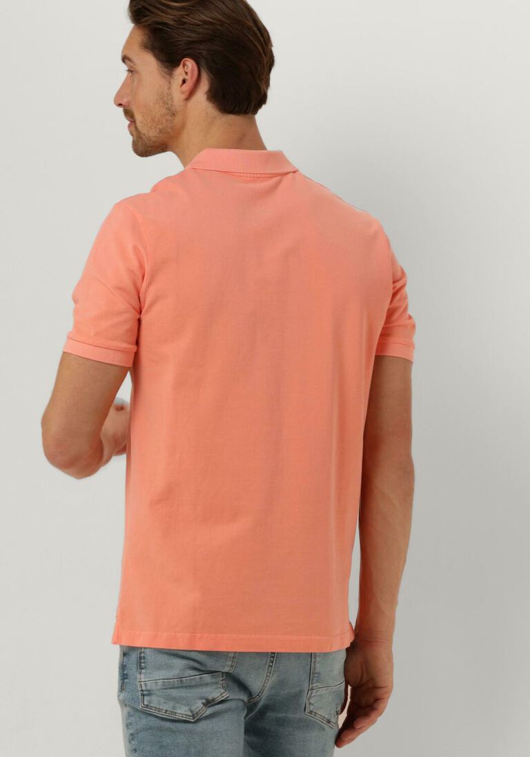 SCOTCH & SODA perzik scotch & soda polo garment dyed organic cotton pique polo
