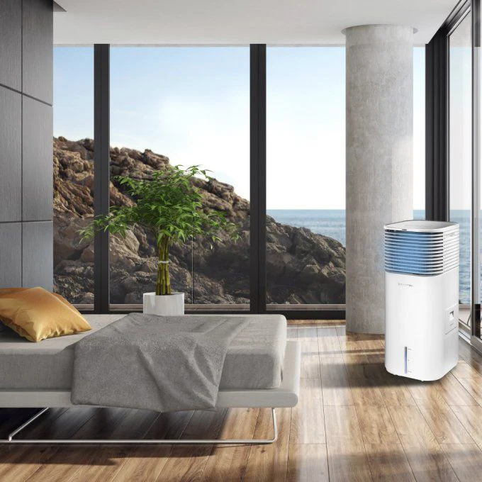 Rafraîchisseur d'air de 20L 4 en 1 utilisable en intérieur et en extér