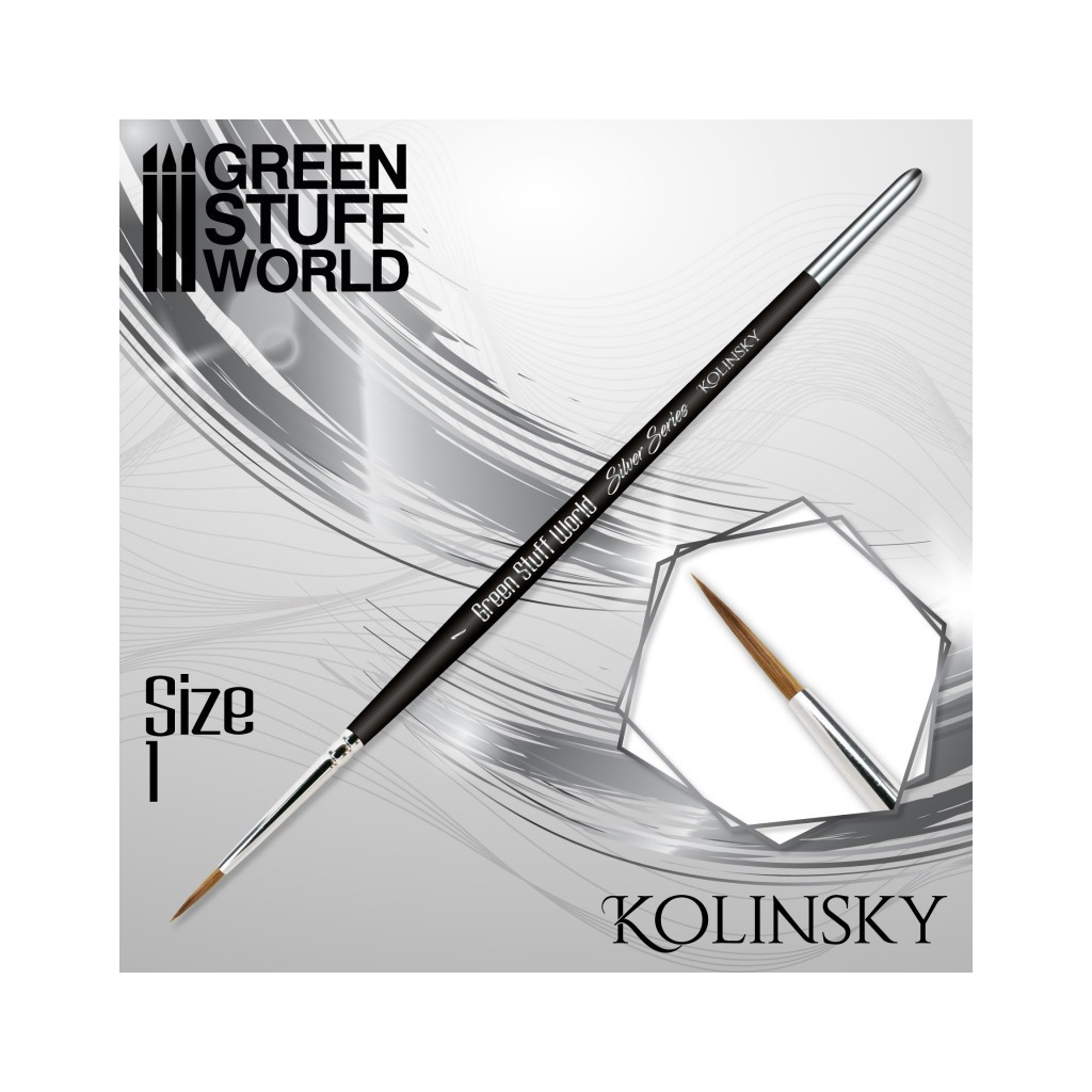 Silver Séries : Pinceau Kolinsky - 1