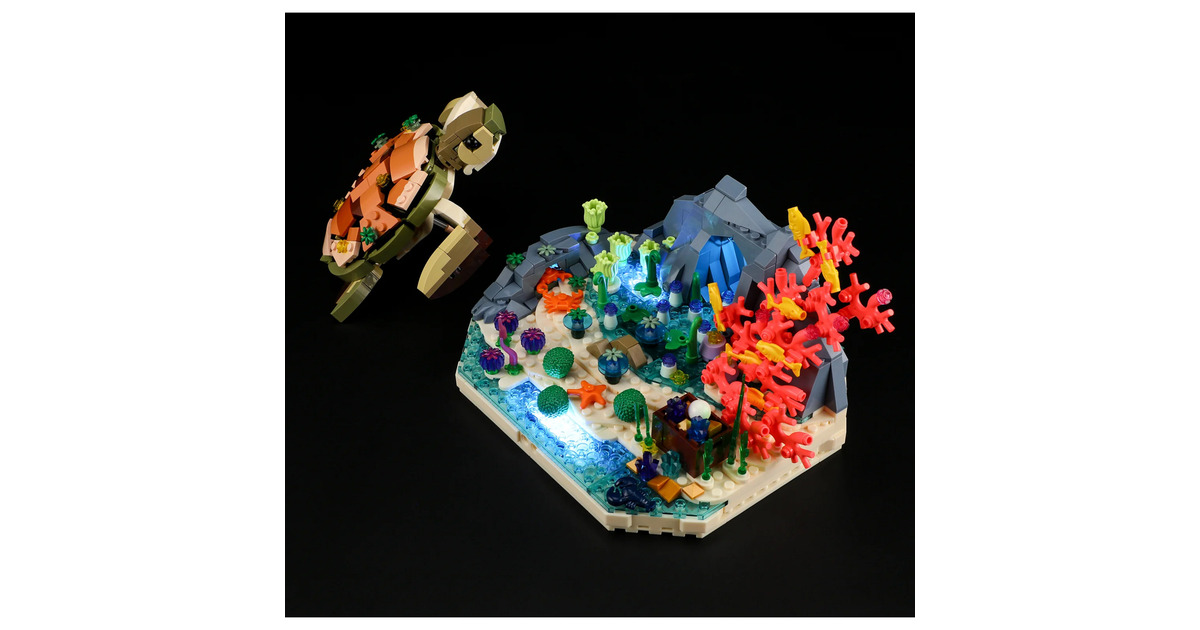 LumibricksX SERIES - Turtle Reef Dream Constructiespeelgoed  (F9072)