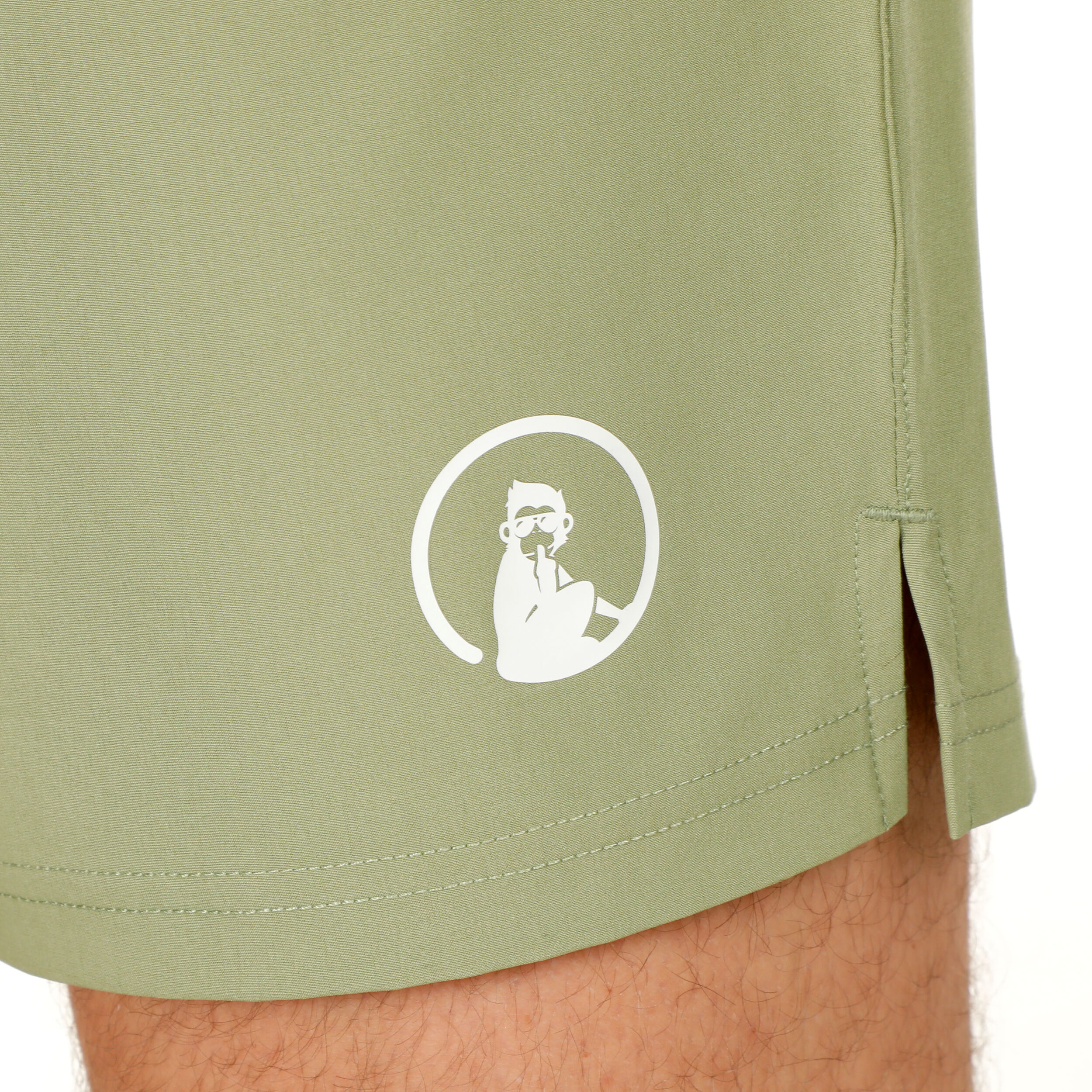 Quiet Please Summerbreeze Smash 2.0 Shorts Hommes - Vert Olive