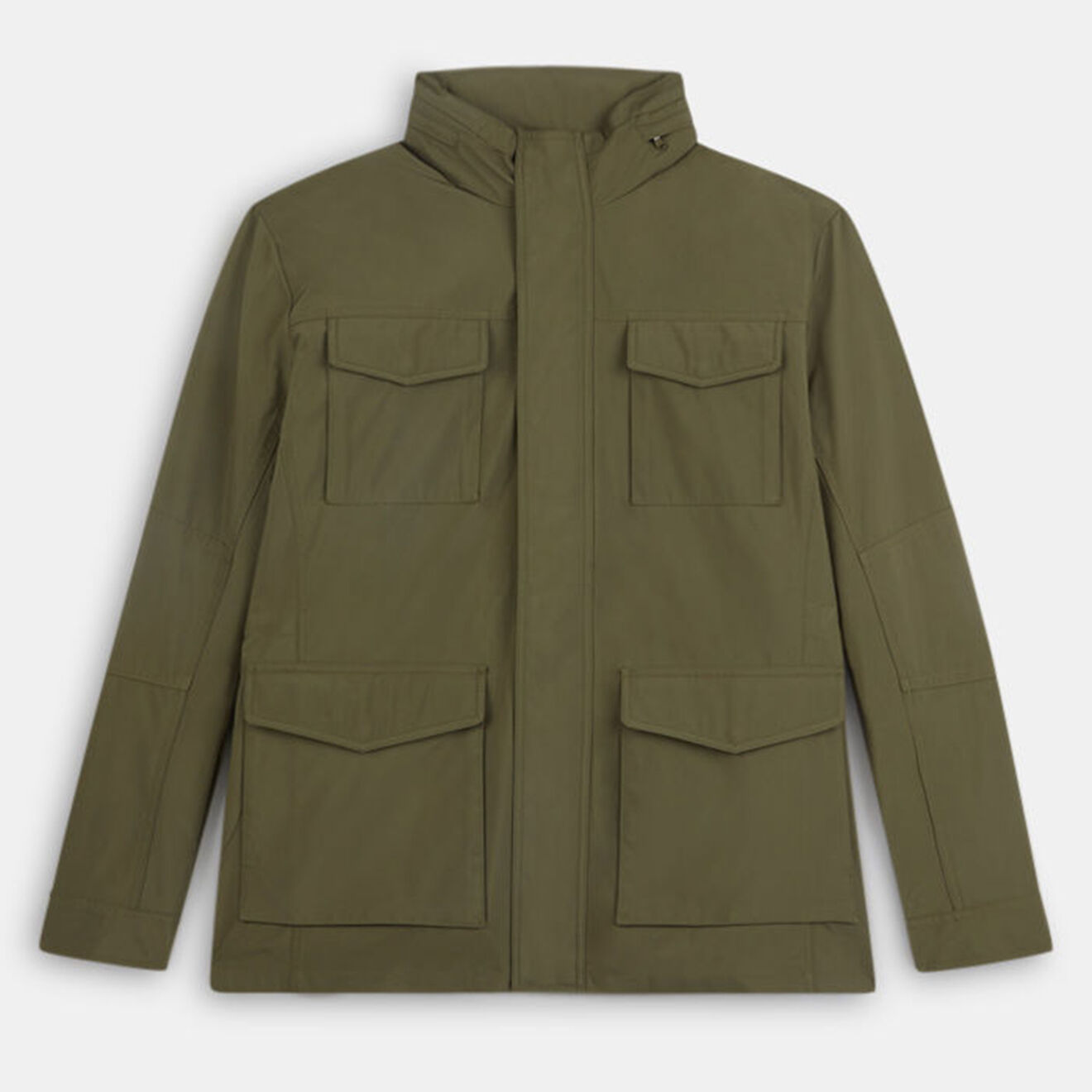 Hackett London Parka en Nylon kaki