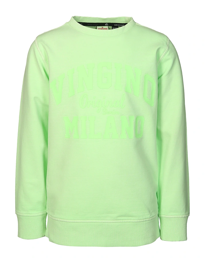 Sweatshirt LOGO in neongrün