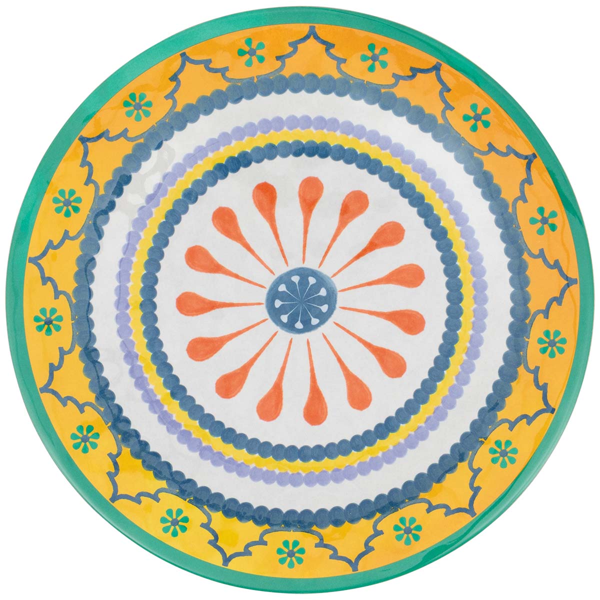 Bo-Camp Fiesta 16-delig melamine serviesset