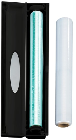WENKO Folienspender »Modell Perfect-Cutter« für Folienrollen bis 33 cm Breite, für Alufolien und Frischhaltefolien