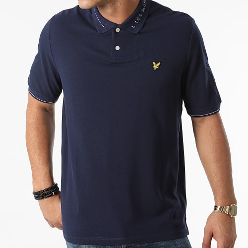 Polo Manches Courtes SP1357V Bleu Marine
