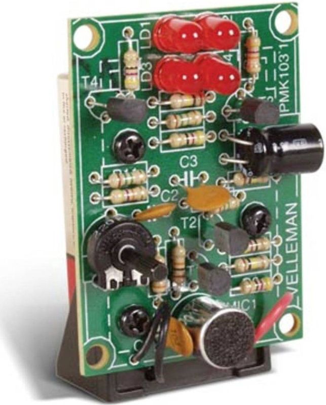 Whadda Soldeerkit, sound-to-light module
