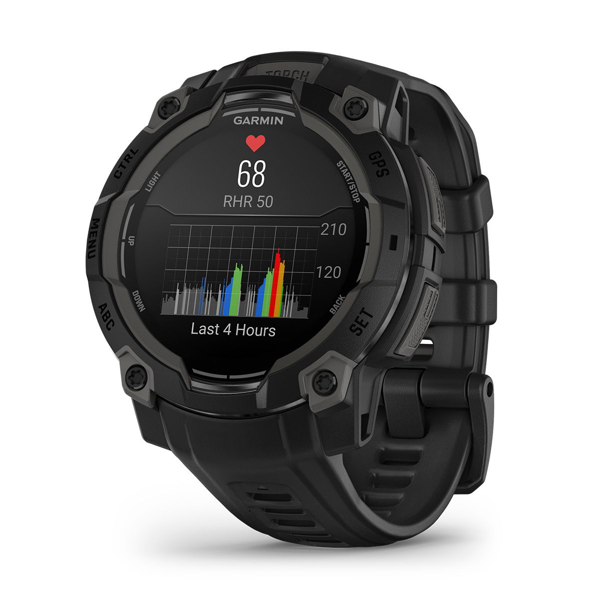Garmin Instinct 3 AMOLED, 45mm (Black) - Spejder Sport