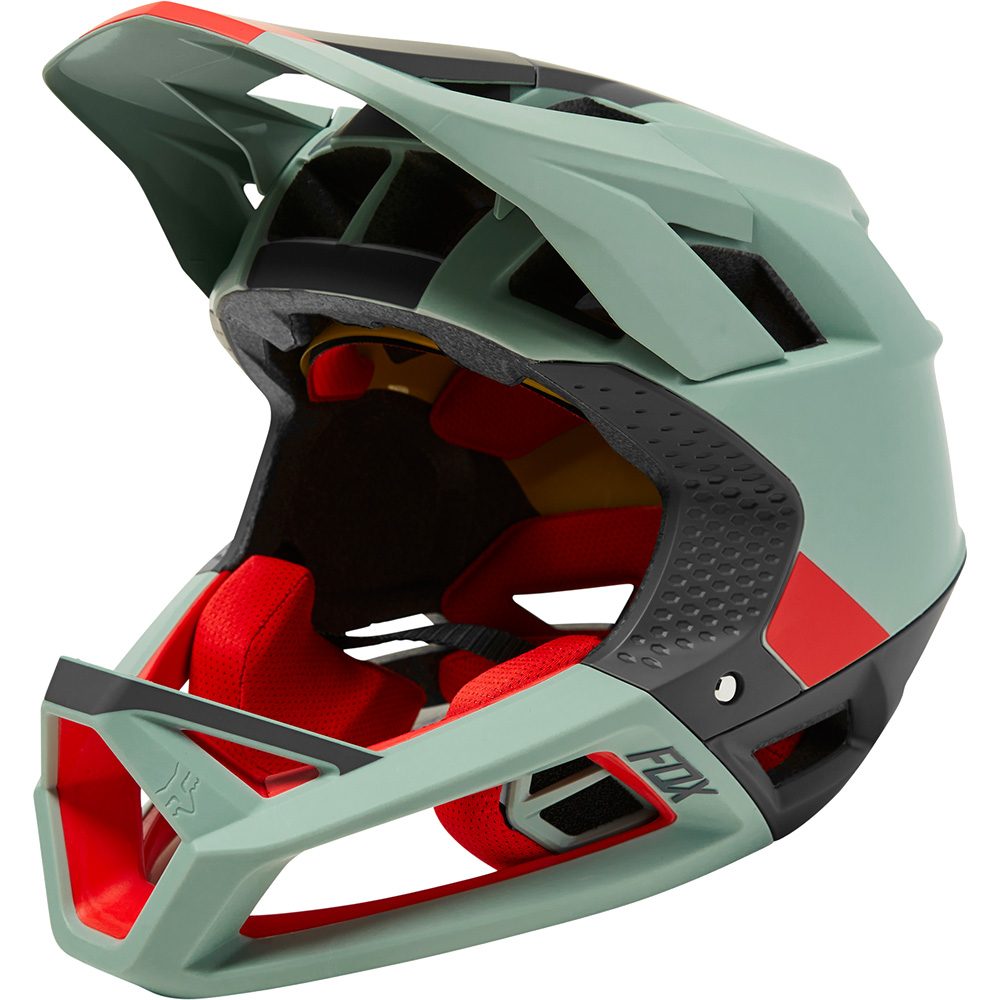 FOX Proframe Blocked Fullface Helm eucalyptus