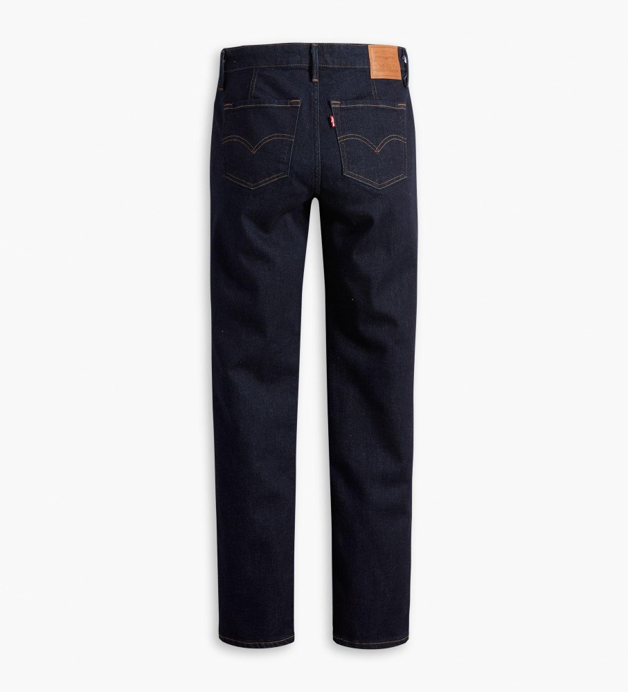 Calça jeans Levi's 712 Slim Welt Pocket, cor índigo escuro.