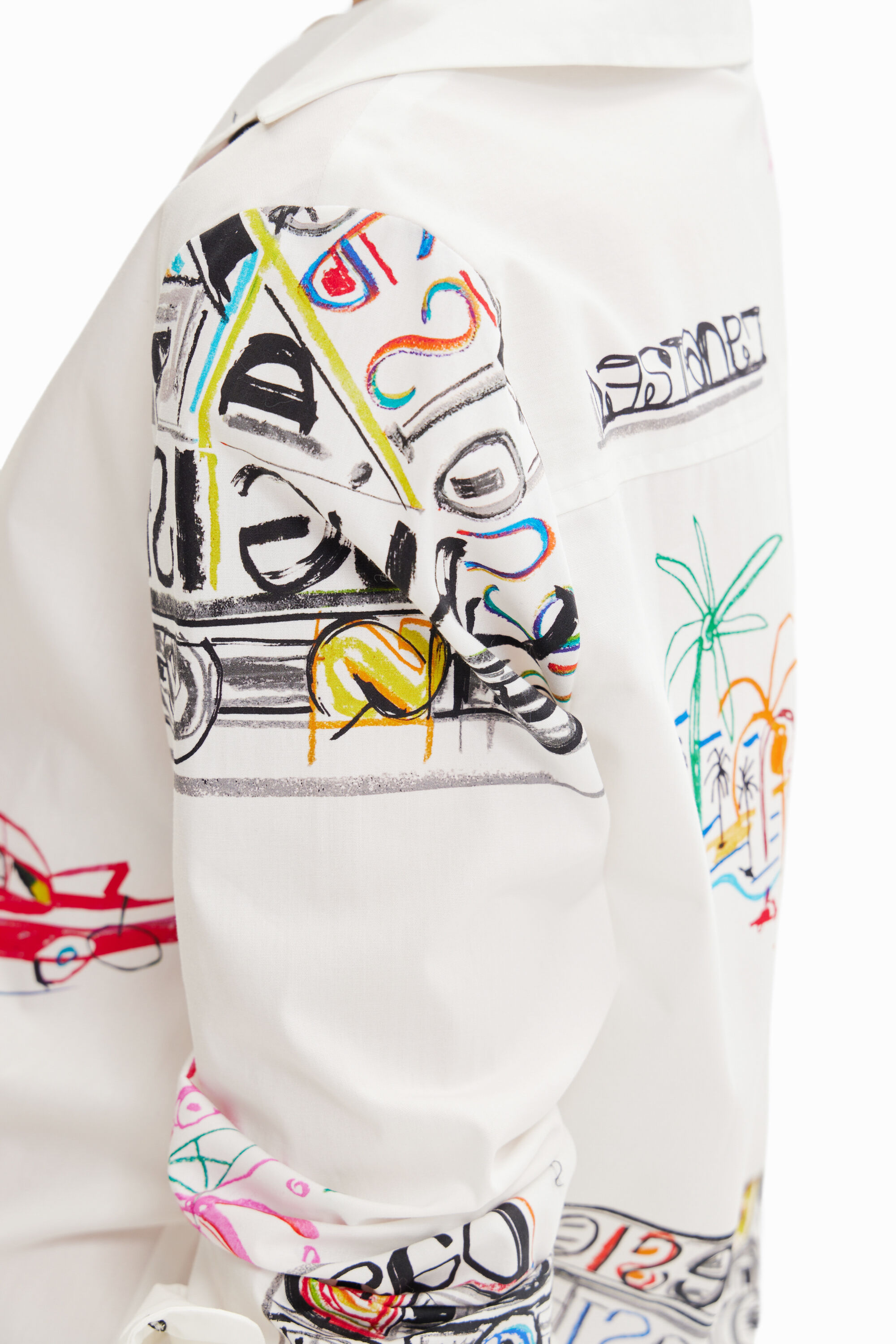 Chemise manches longues illustrations