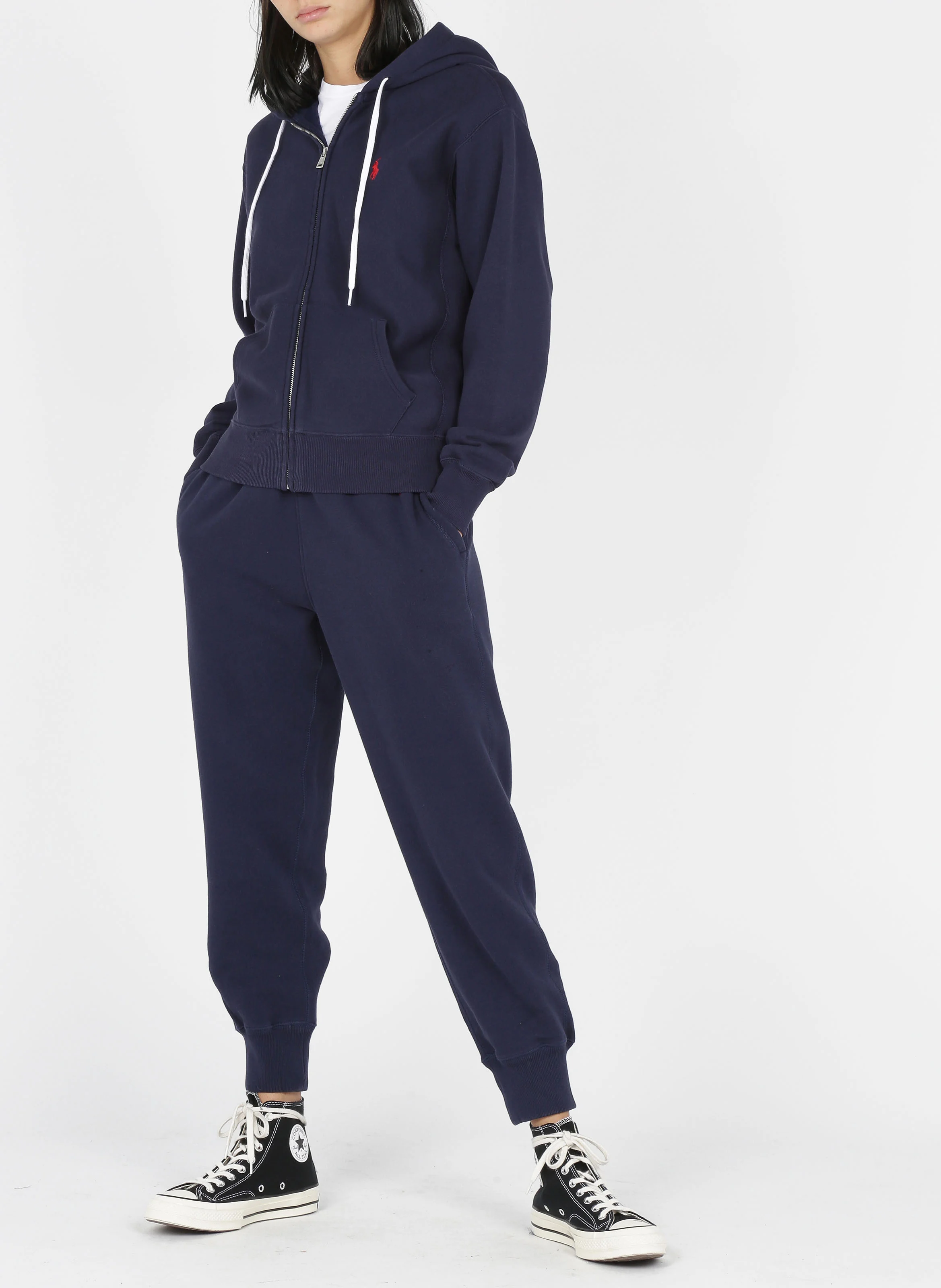 Jogging en molleton| Bleu