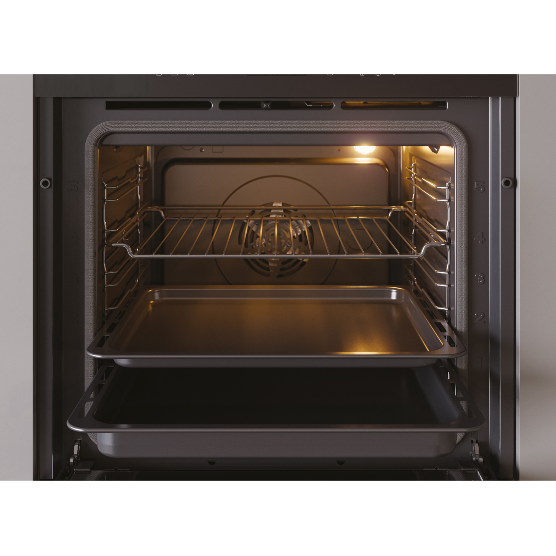 BAUKNECHT Einbau-Backofen BIK7 CPC8TS PT - mit Pyrolyse - A+