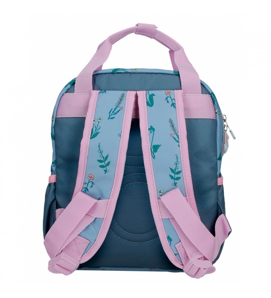 Mochila pequena Enso Enso We Love Flowers Rosa