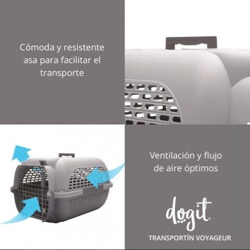 Transportadora para animais de estimação Dogit Pet Voyageur, fúcsia