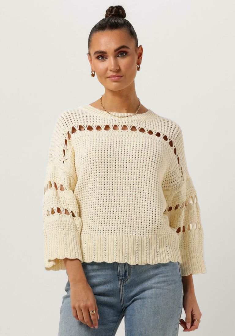 CIRCLE OF TRUST beige circle of trust trui rosalie knit