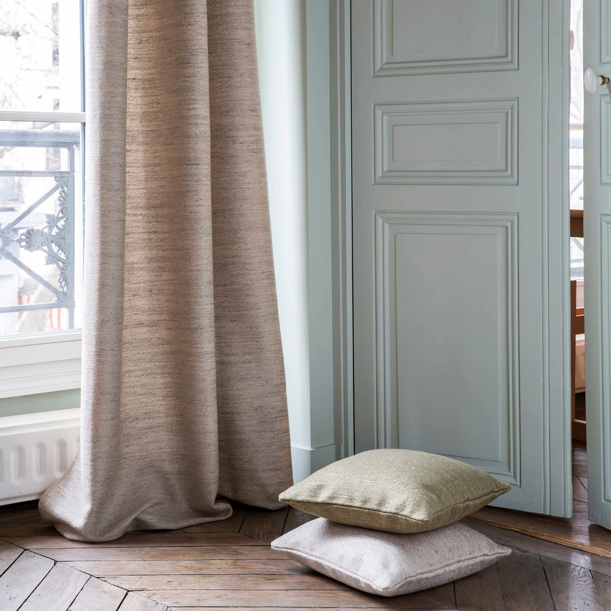 ORSSO - Rideau à galon fronceur | Beige