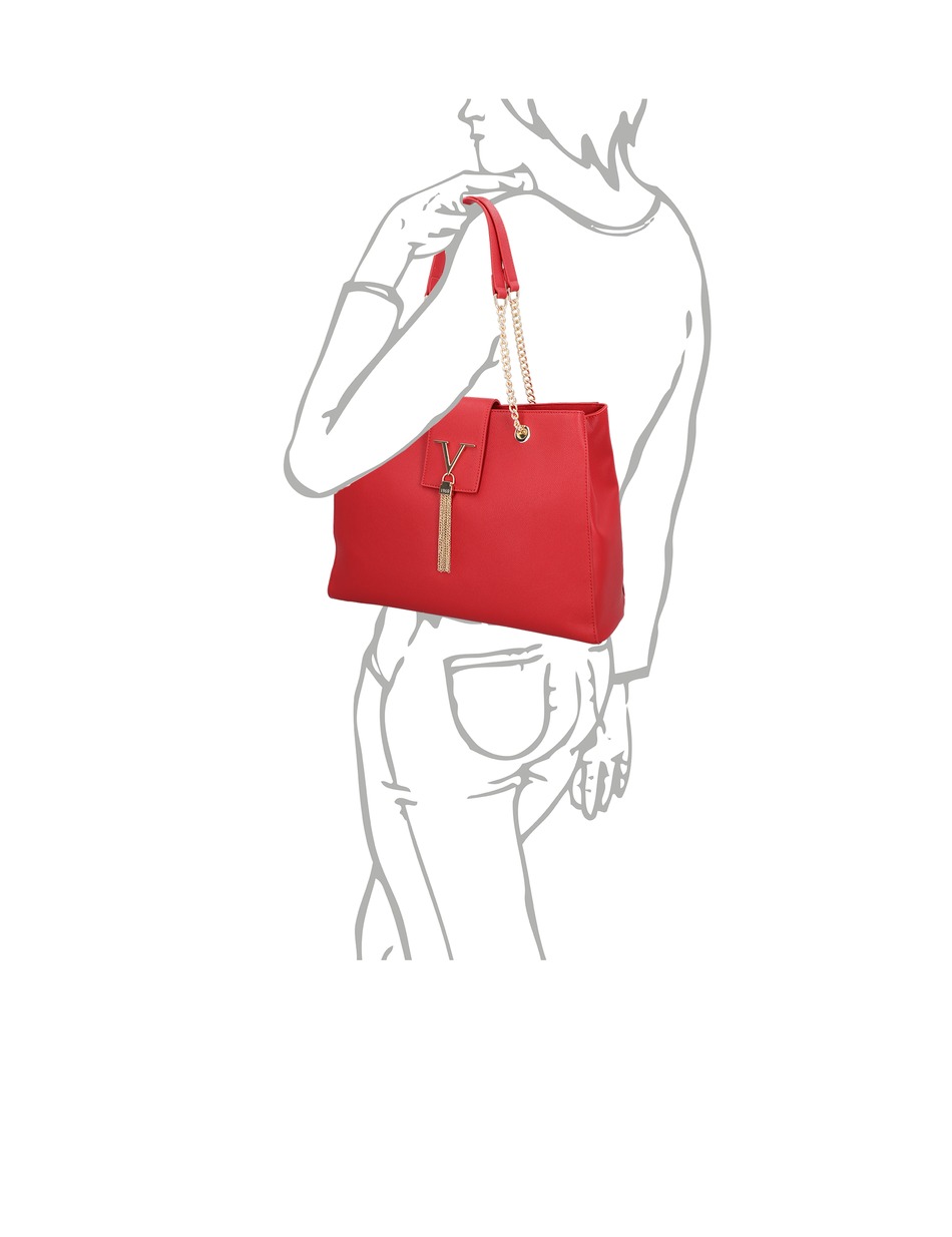 Lederimitat Shopper