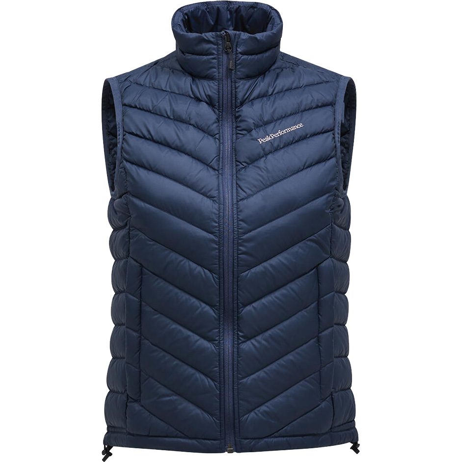 Peak Performance Frost Daunen-Weste Damen blue shadow