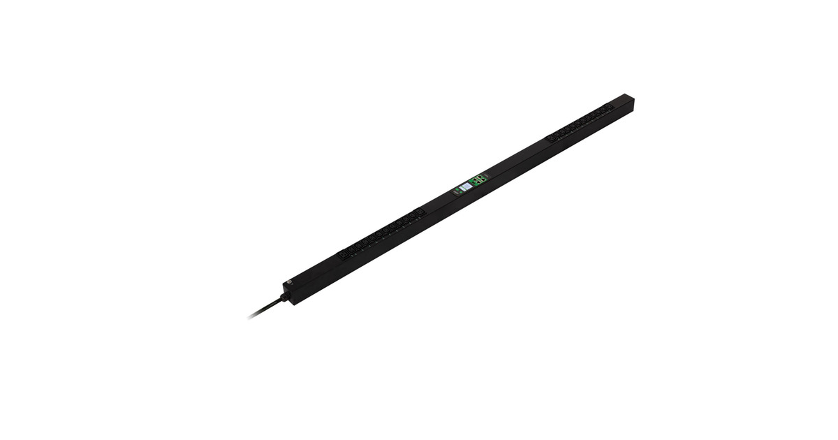 APCEasy PDU, geschakeld, 22 kW, 230V  (Zwart, 32A 3Fase stekker, 30x C13, 6x C19, EPDU2232SX3620)