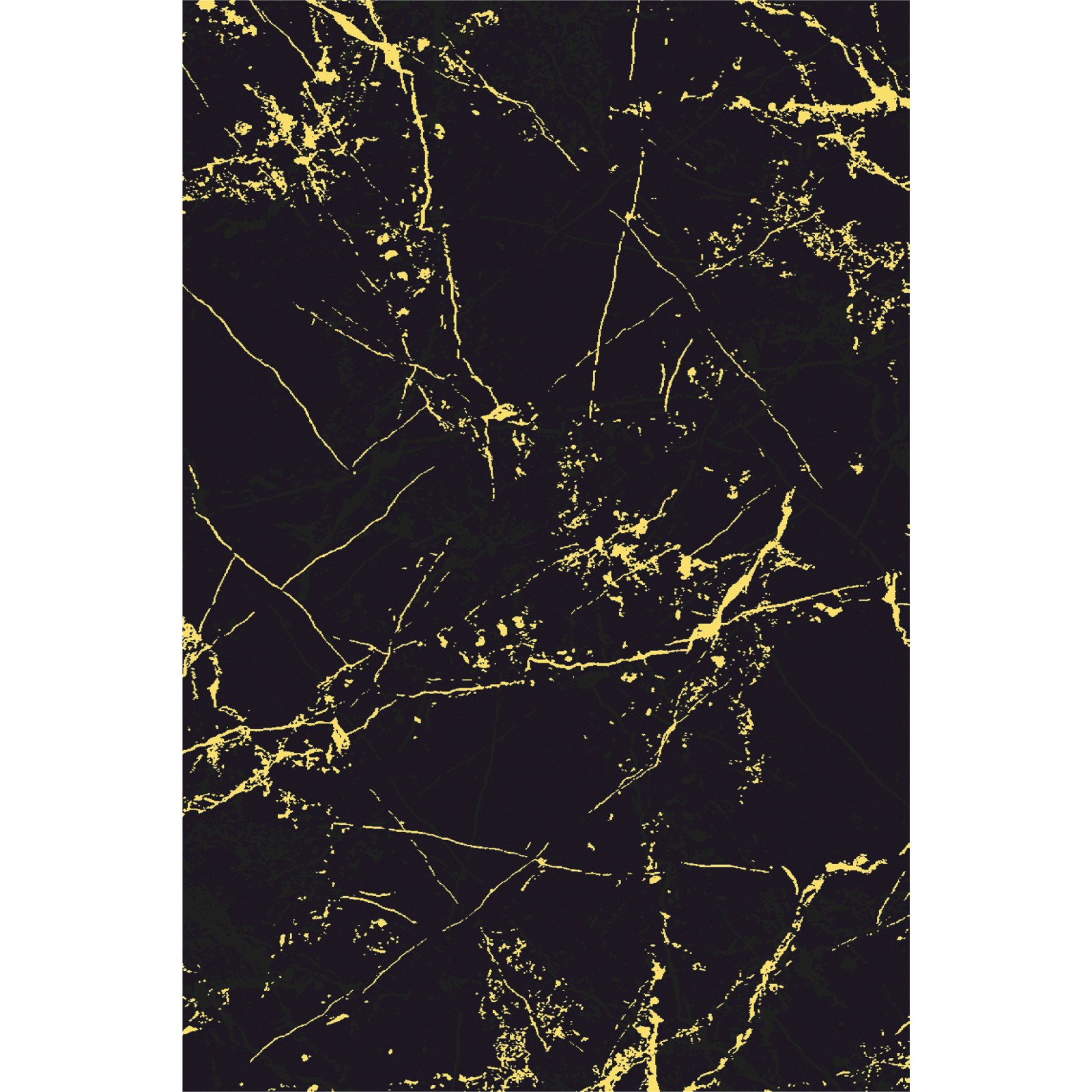 Teppich Floor 131 Craft Delux black 160 x 230 cm