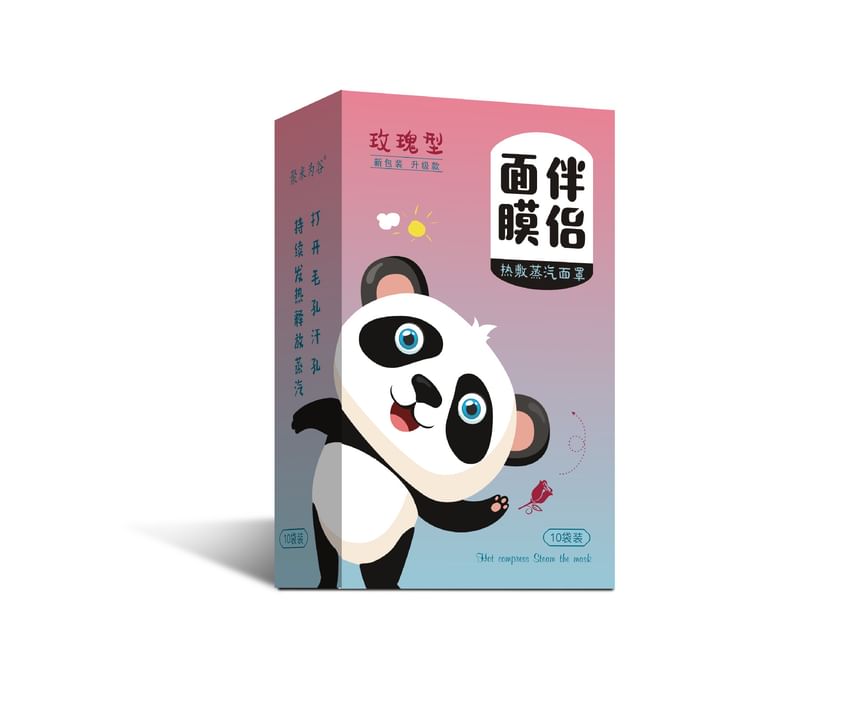 Coolkiss - Panda stoomgezichtsmasker (verschillende ontwerpen)