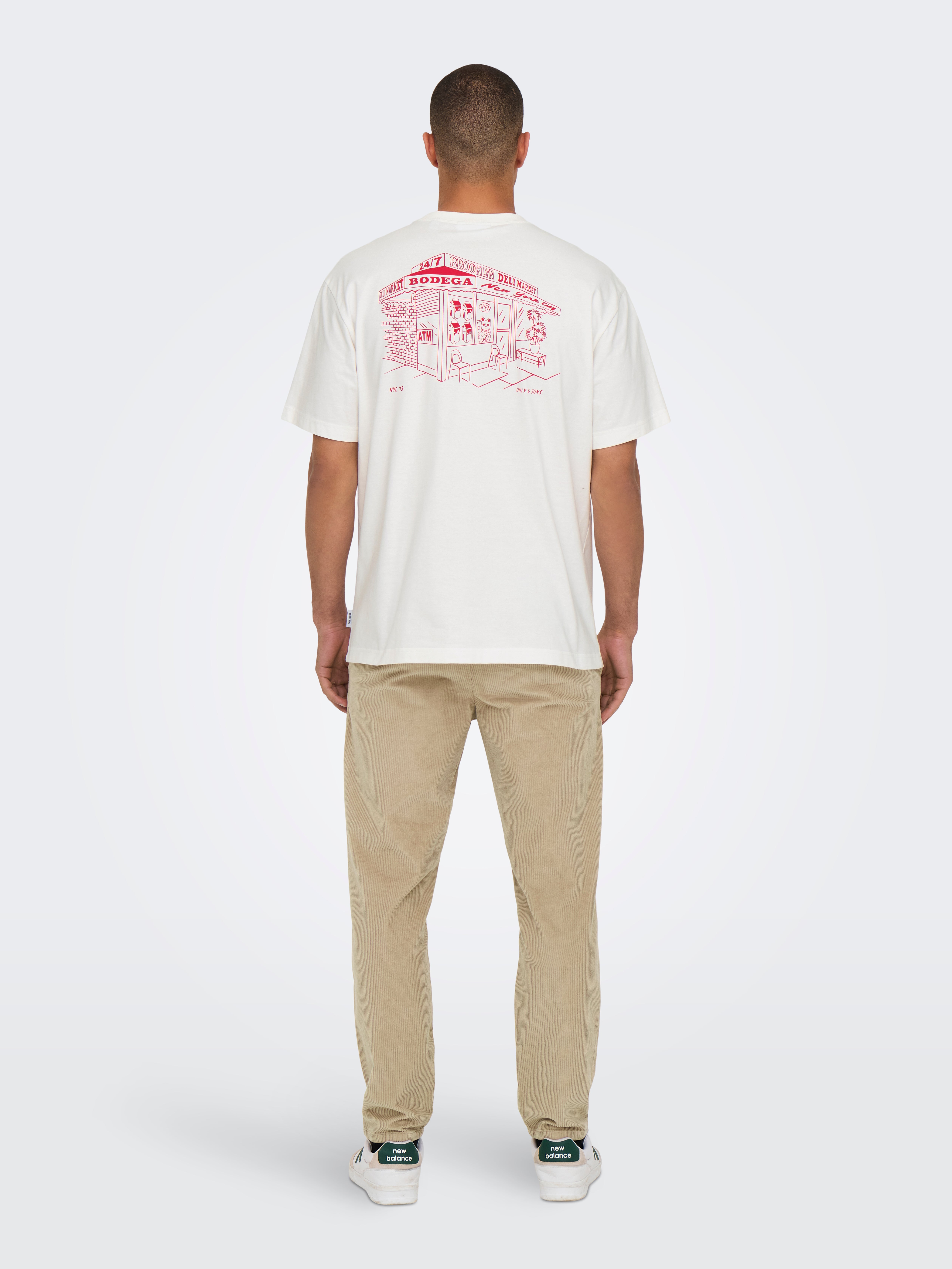 ONSARCHIE T-shirt Cloud Dancer
