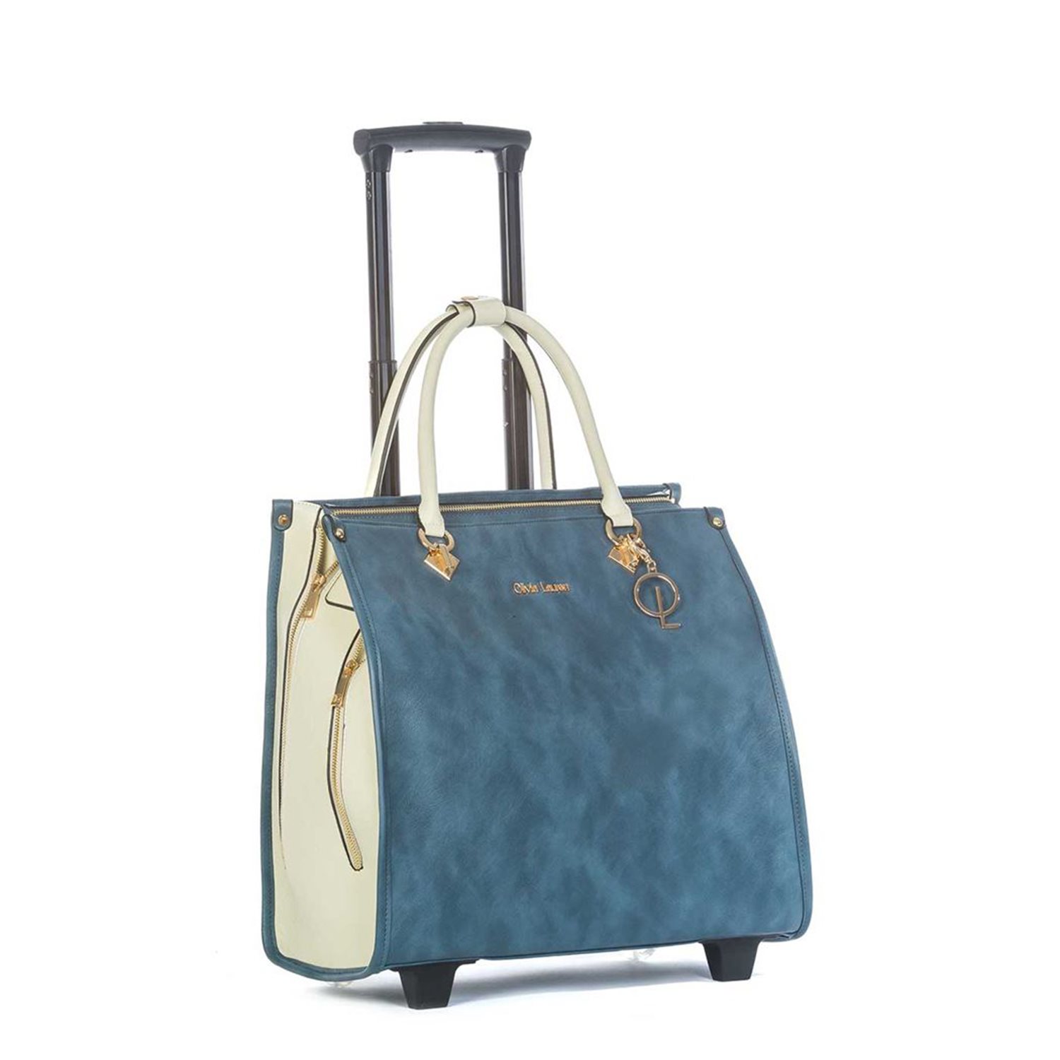 Olivia Lauren Oceane Business Trolley blue/grey