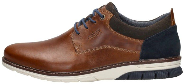 Rieker Veterschoenen Laag cognac