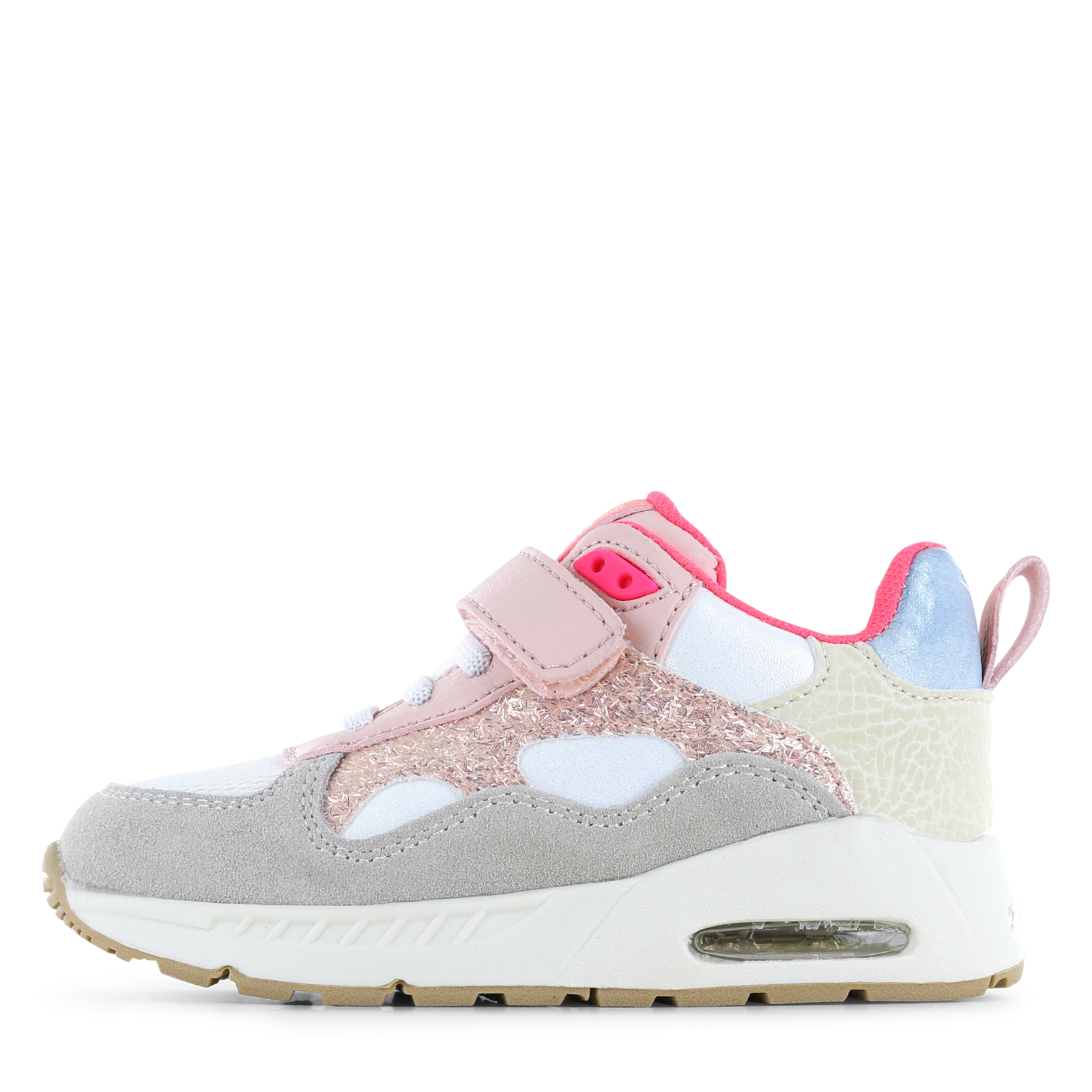 Shoesme lichtroze sneaker met lichtjes  | Meisjes schoenen