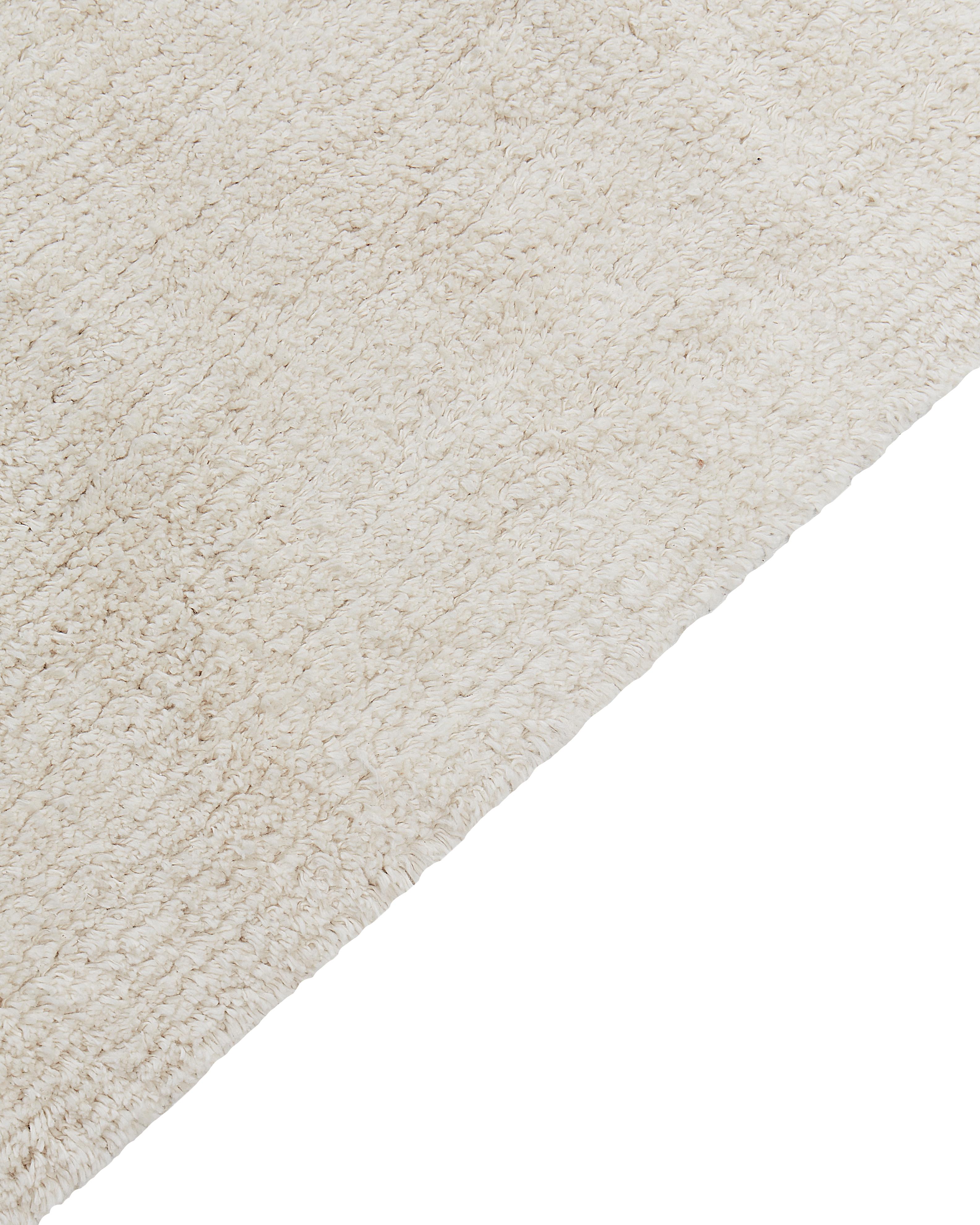 Kindervloerkleed ZORAKAN Lichtbeige 140 x 200 cm Katoen