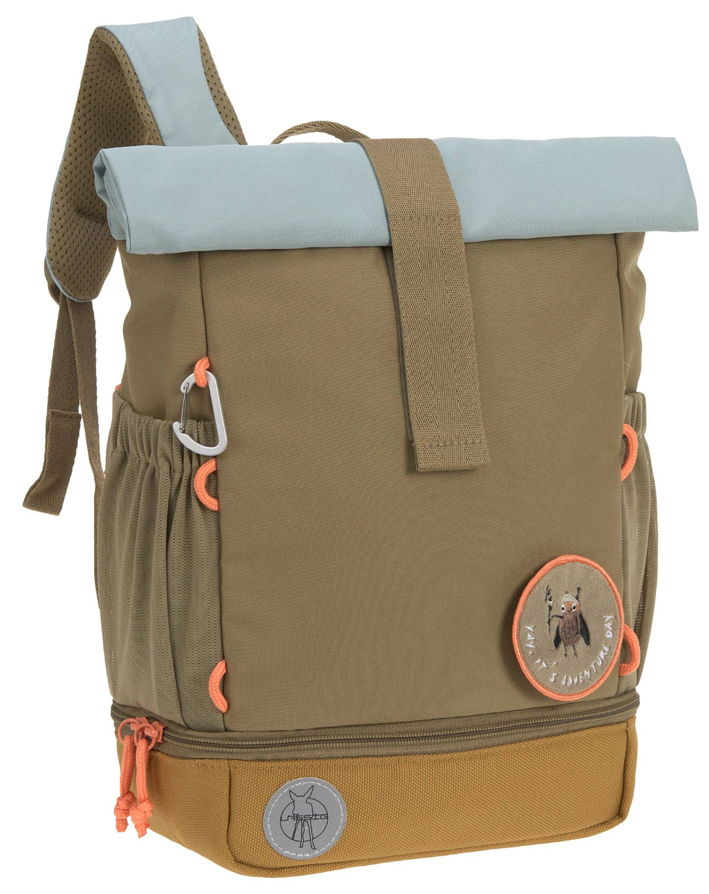 Rolltop-Rucksack NATURE (32,5x23x11) in olive