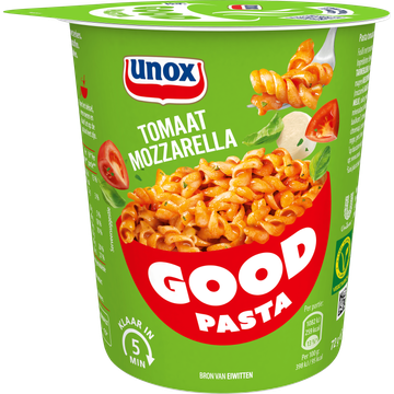 Unox Good Pasta Tomaat Mozzarella 72g