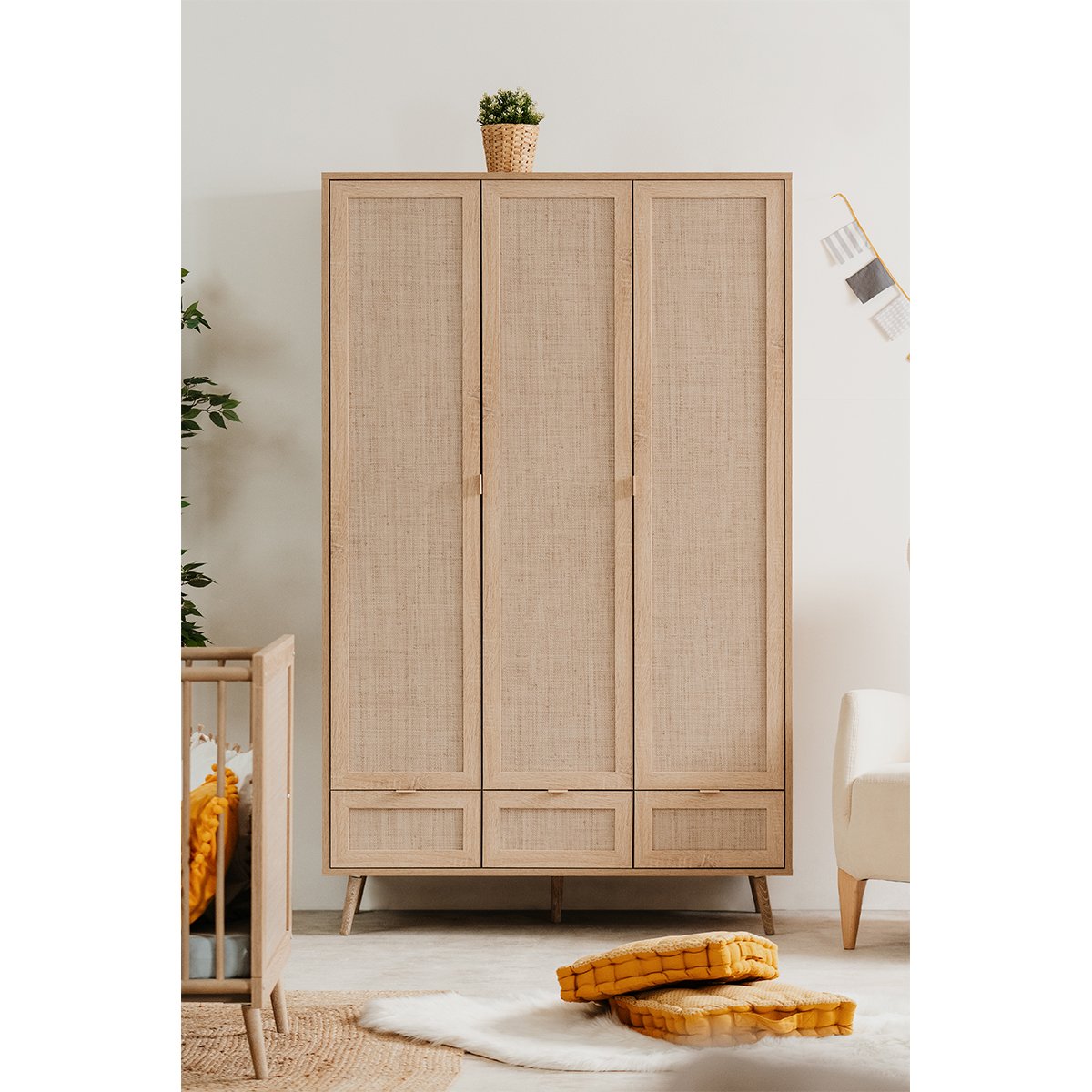 Calicosy - Kledingkast BALI - B120 cm