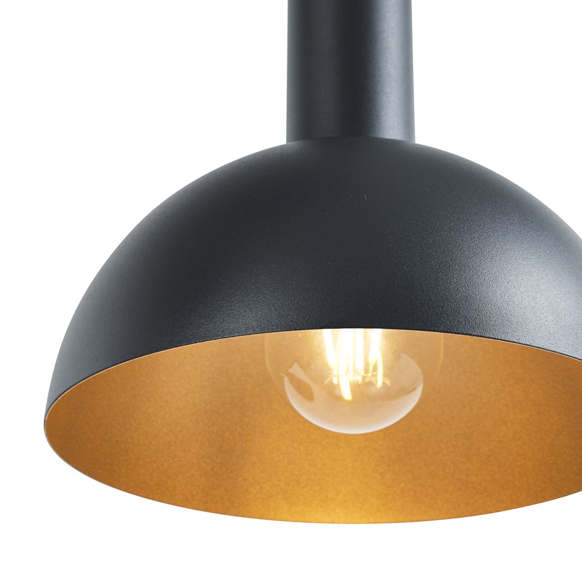 Moderne hanglamp zwart 6-lichts - Biles