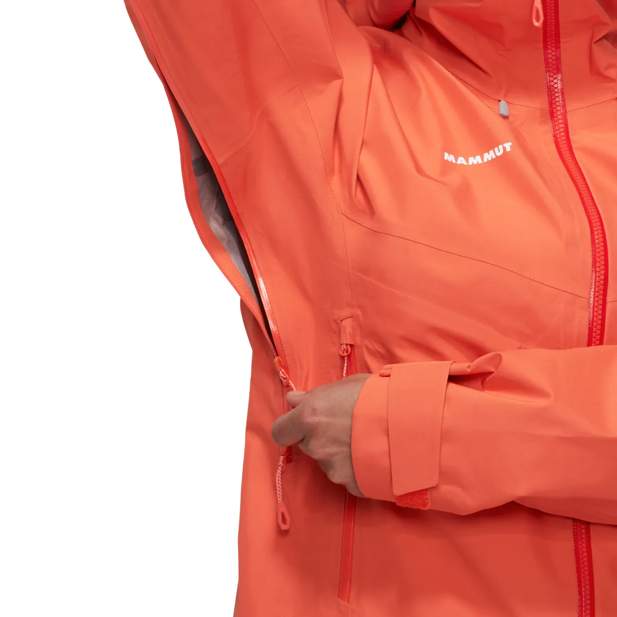 Mammut Crater Iv Hs Hooded Jacket Women Peach