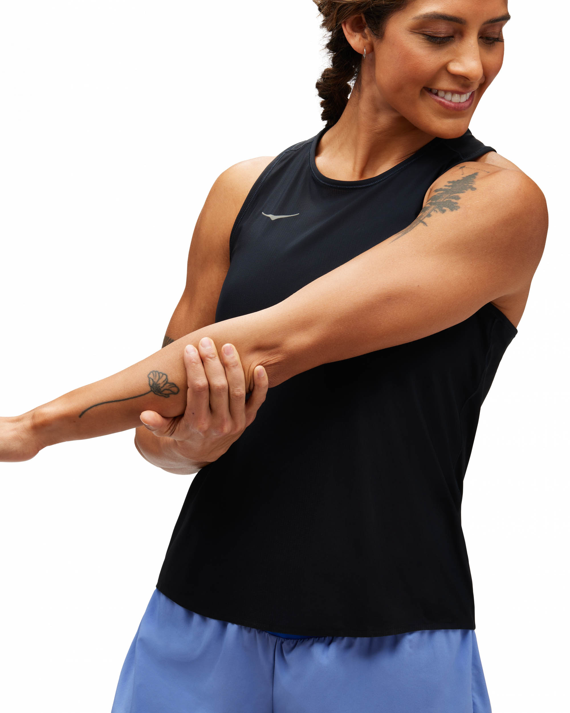 Airolite Run Tank Dame Black
