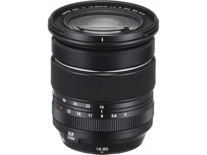 Fujifilm FUJINON XF 16-80mm F4 R OIS WR, MILC, 16/12, 0,35 m, 4 - 22, 16 - 80 mm, Fujifilm