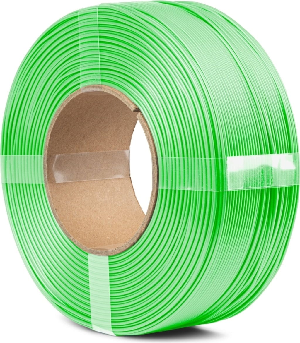 The Filament  Refill PLA Lite Green, 1,75 mm / 1000 g    Zuverlässiges PLA Filament ohne Spule in Green