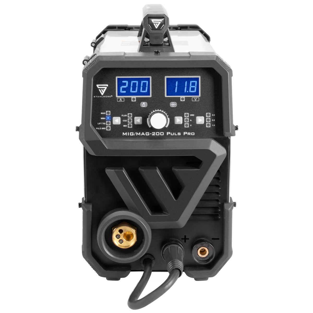 STAHLWERK MIG/MAG 200 Pulse Pro IGBT gasbeschermd lasapparaat met 200 A