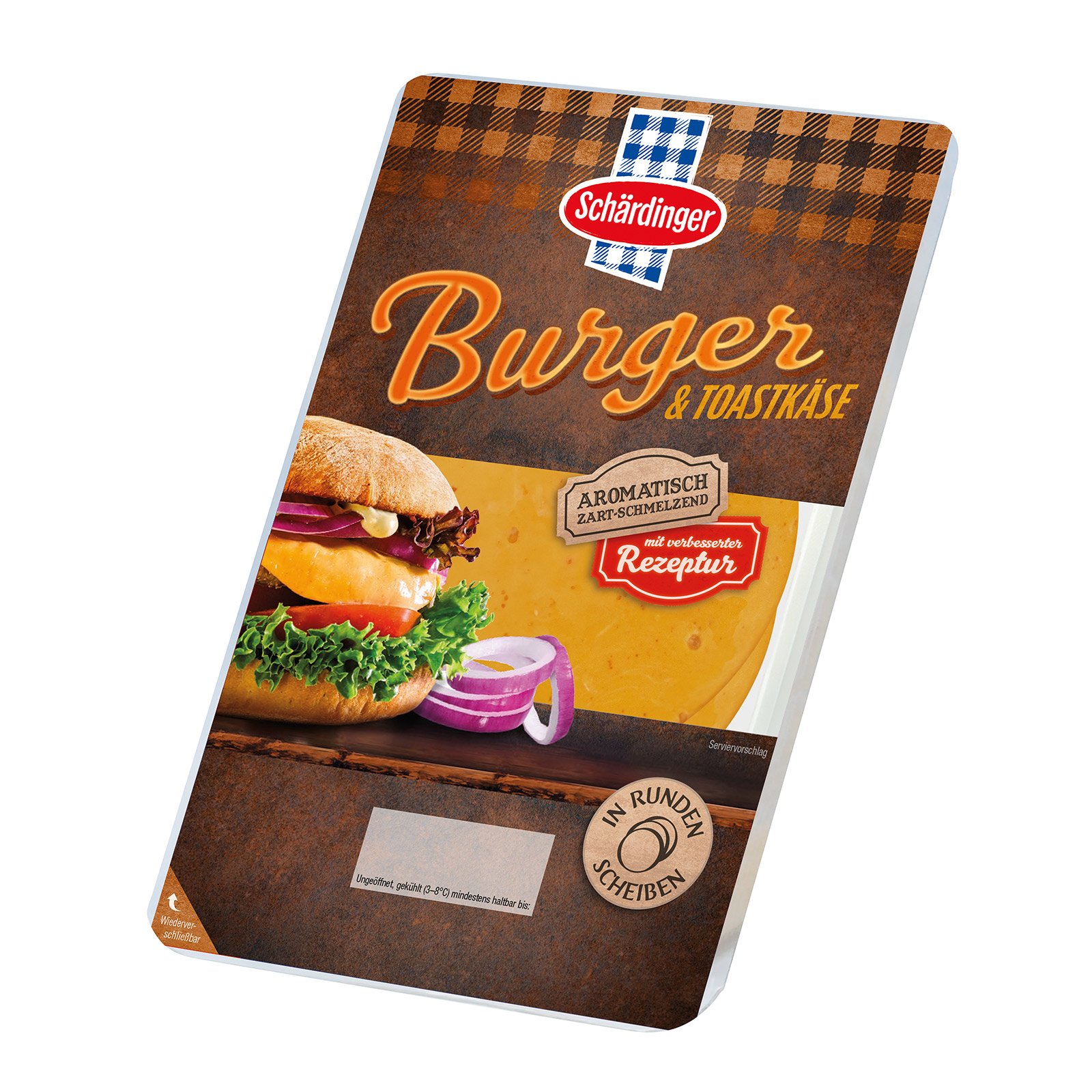 Schärdinger Burger- & Toastkäse Aromatisch