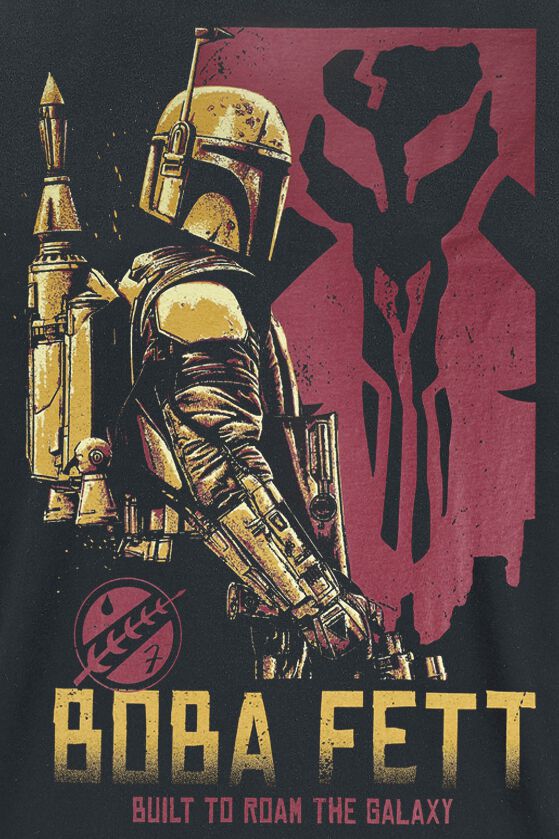 Le Livre De Boba Fett - Roam The Galaxy | Star Wars T-Shirt Manches courtes