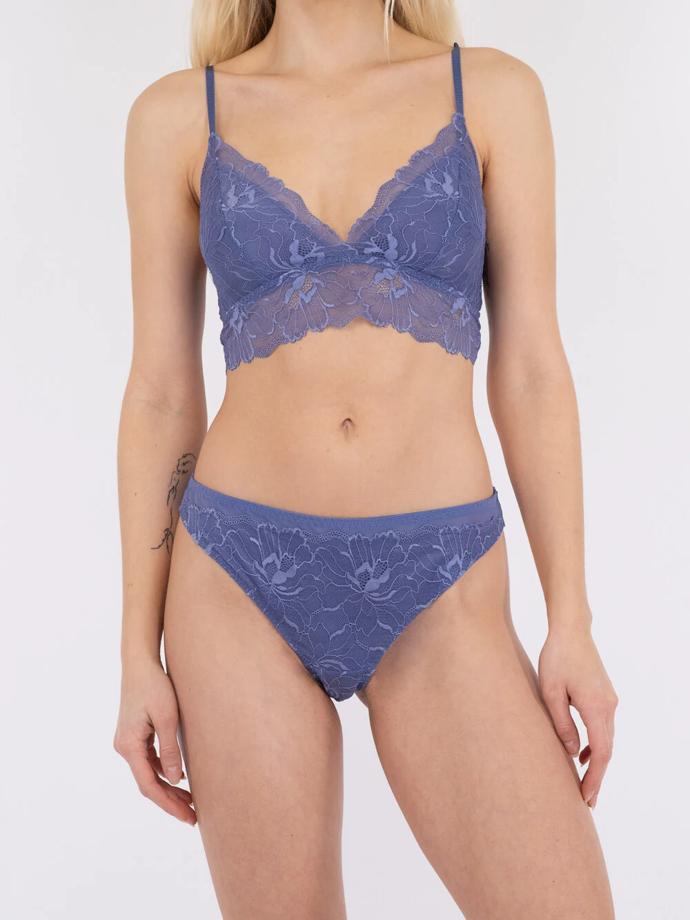 Neo Noir  Skin Clementine g-streng - Dusty Blue 142