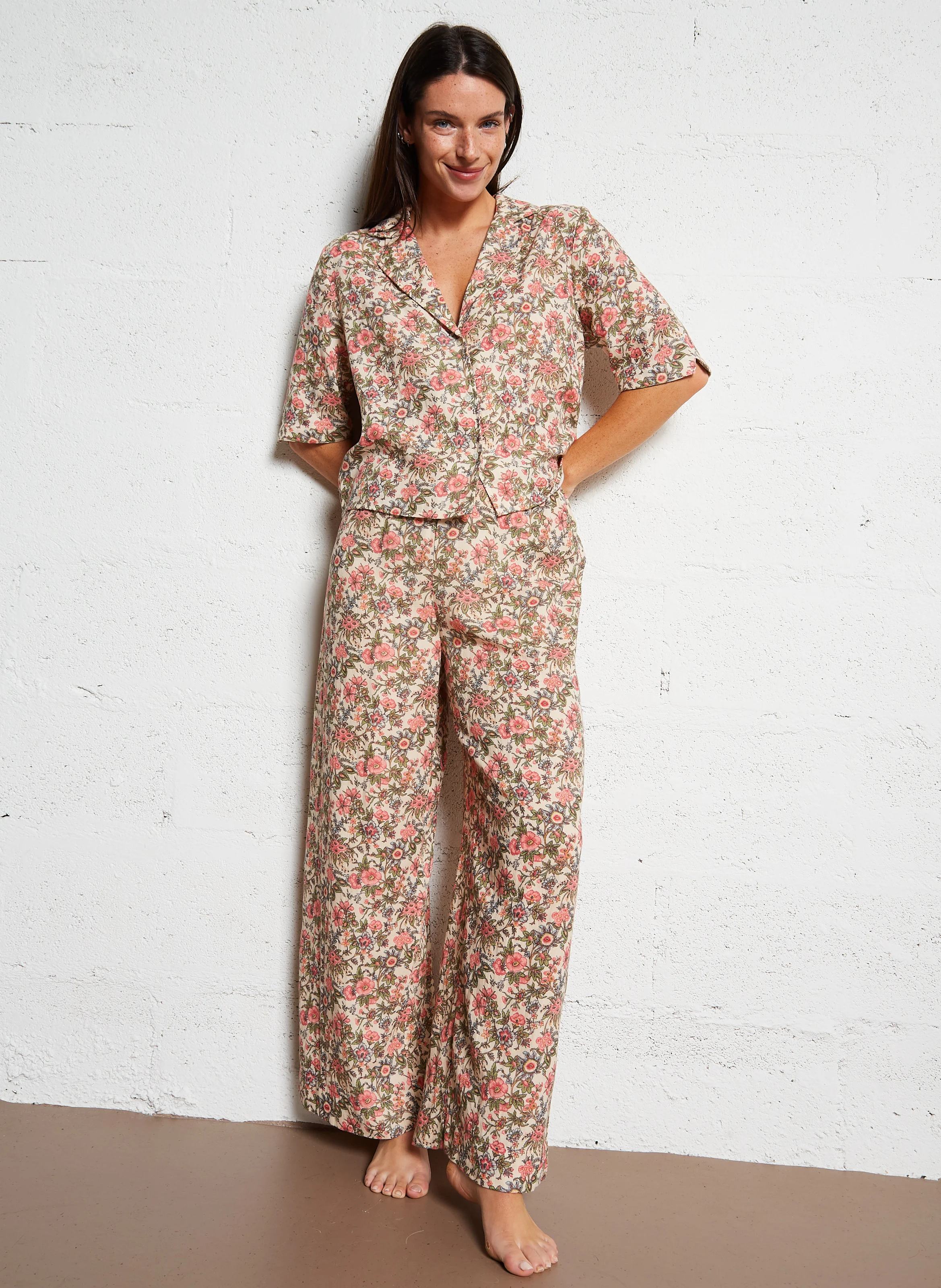 YIA - Ensemble pyjama à imprimé fleuri | Multicolore