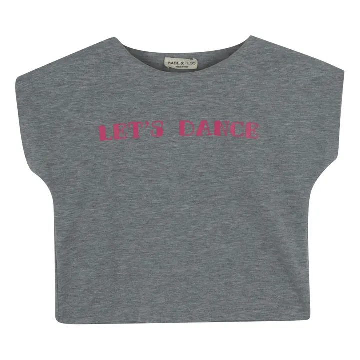 Babe & Tess T-Shirt Dance | Gris chiné