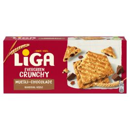 Liga Evergreen crunchy muesli en chocolade koeken