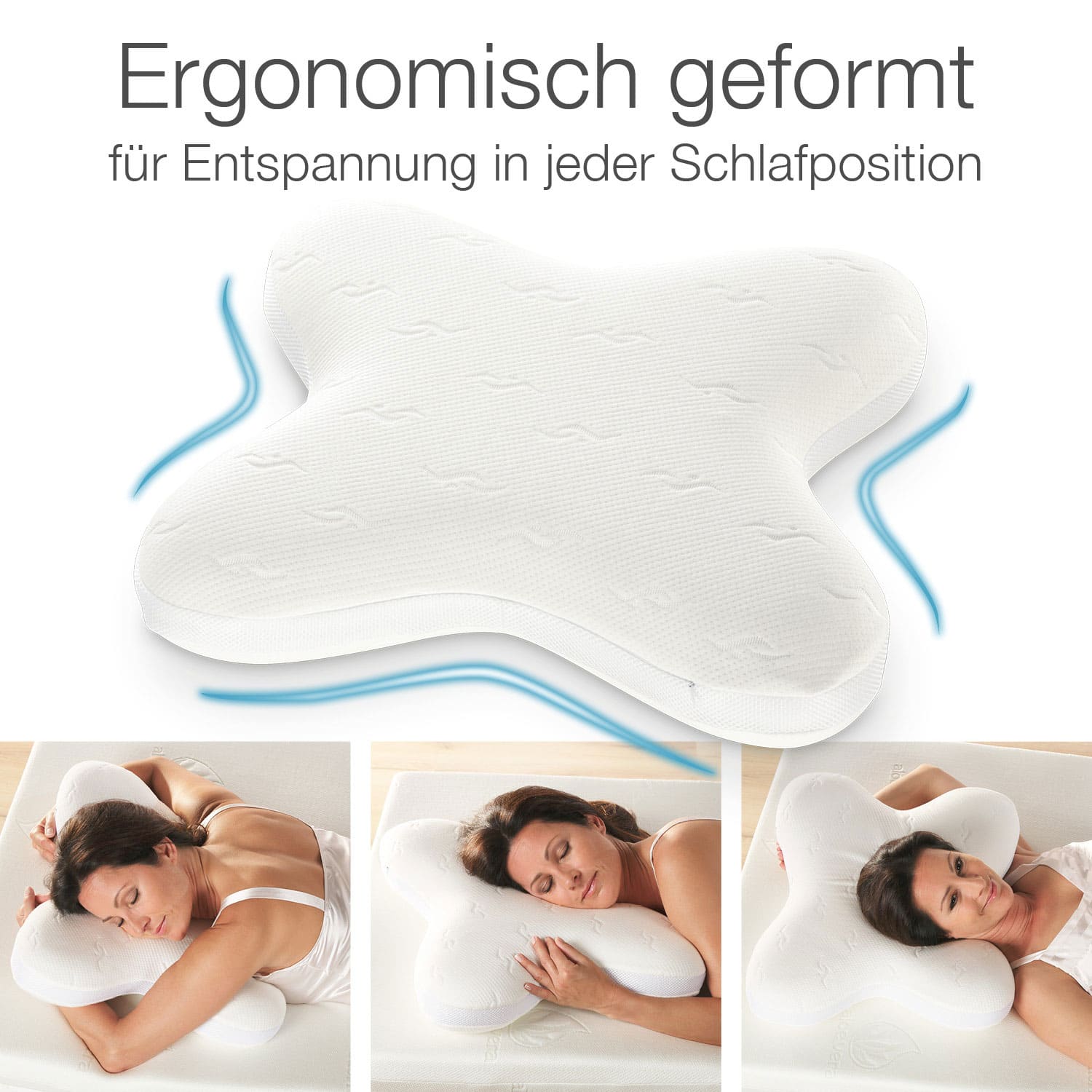 Bestschlaf Visko-Schmetterlings-Kissen