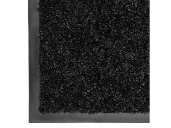 Paillasson lavable Noir 90x120 cm